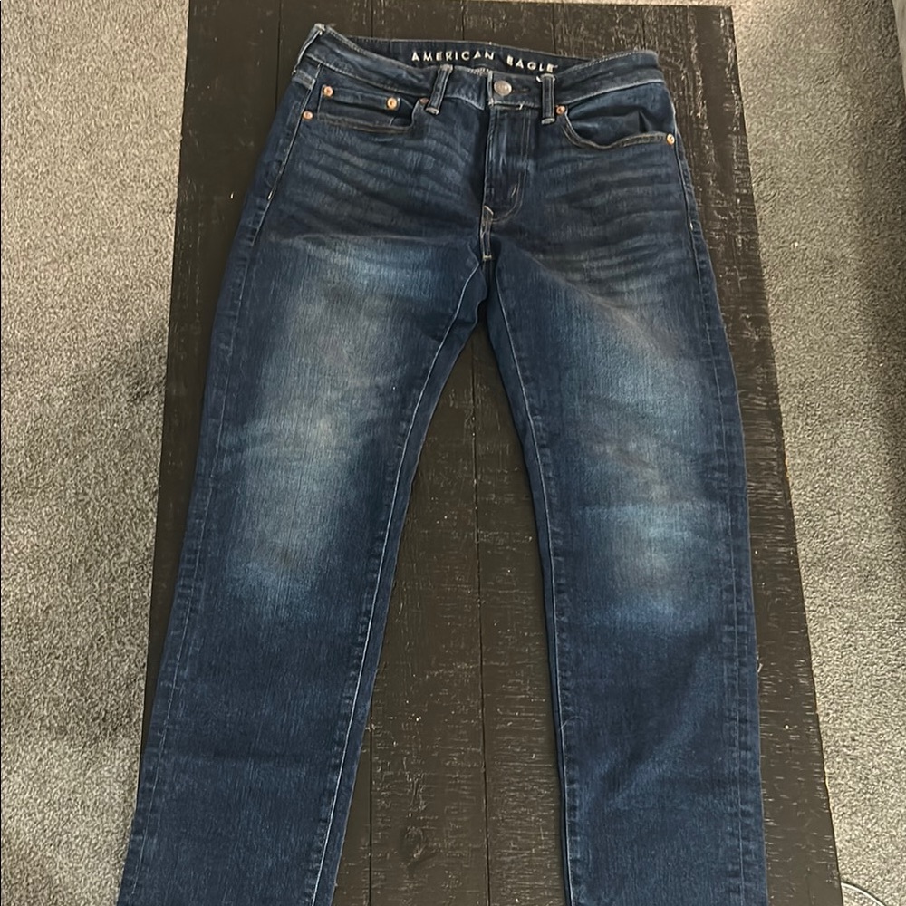 American Eagle Outfitters Men's Dark Blue Slim Jeans. New. No tag